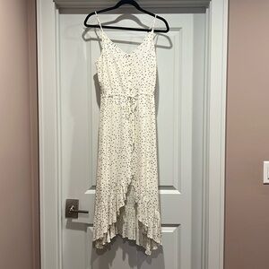 Rails Frida Polka Dot Tiered Midi Dress